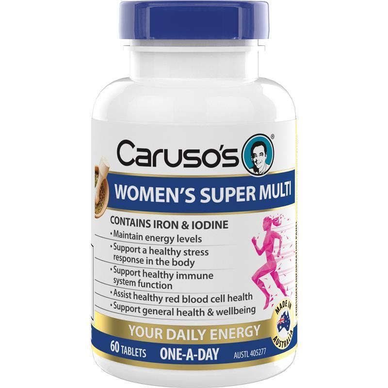 Caruso's Ultra Max 女士超级复合维生素 60 片
