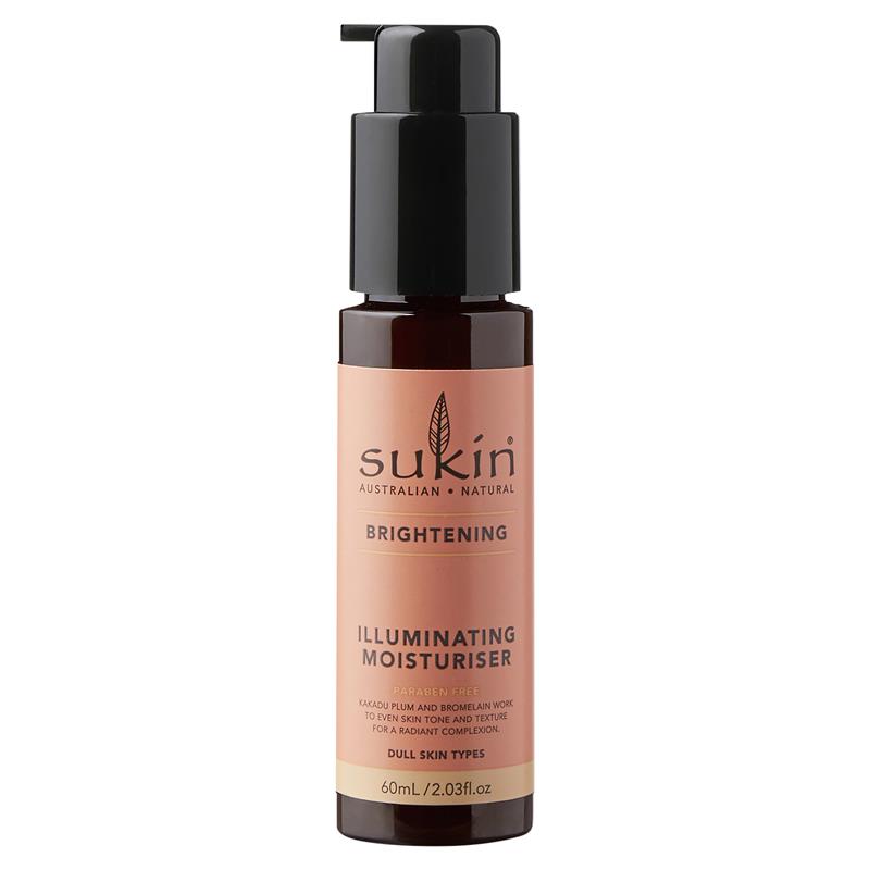 Kem dưỡng ẩm làm sáng da Sukin Brightening Illuminating Moisturiser Pump 60ml