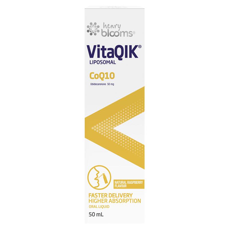 Xịt CoQ10 Liposomal Energy VitaQIK của Henry Blooms