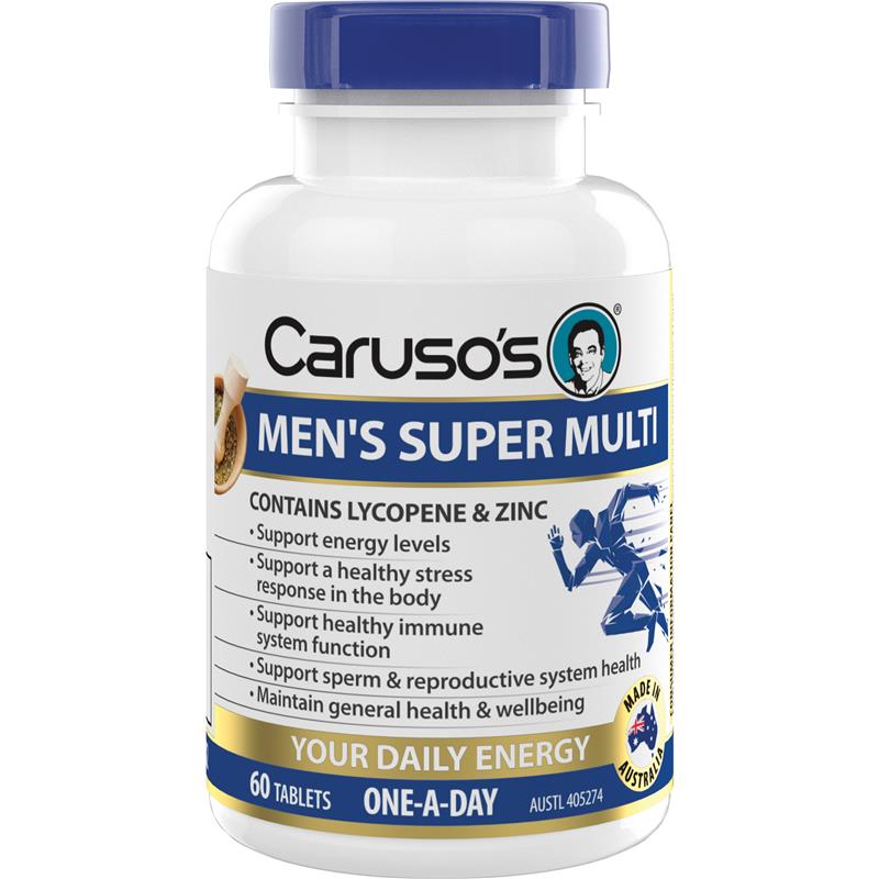 Caruso's Ultra Max 男士超级复合维生素 60 片