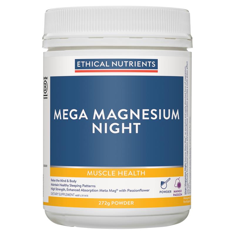 Bột bổ sung Magiê Mega của Ethical Nutrients 272g
