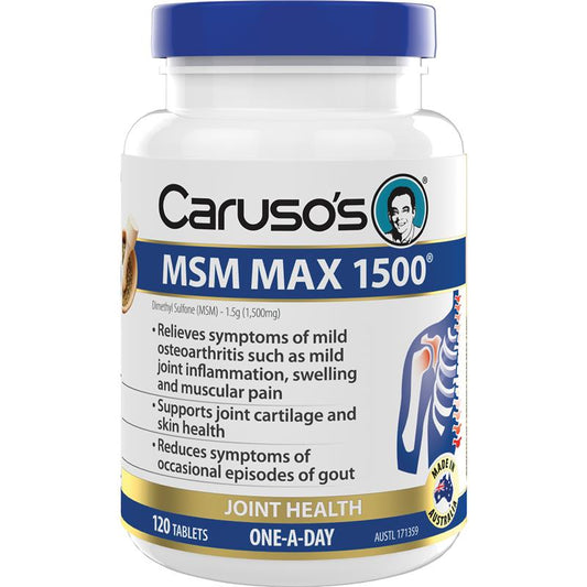 Caruso's MSM Max 1500毫克 120片