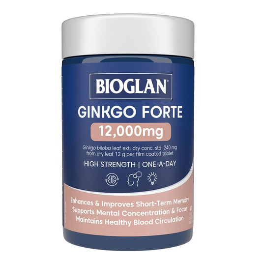 Bioglan 银杏叶强效胶囊 12000 毫克 60 片