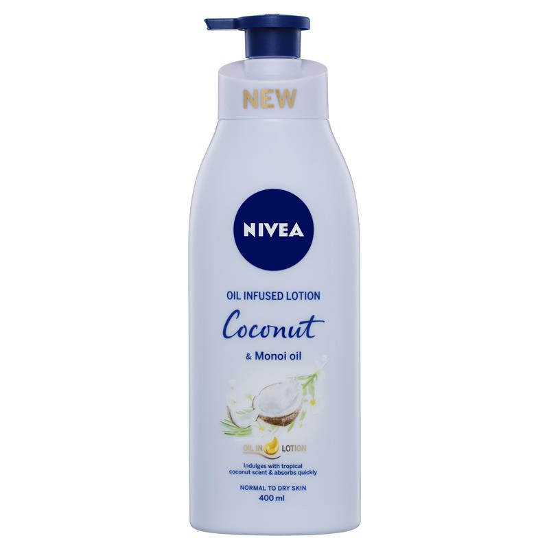 NIVEA Oil In Lotion Coconut & Monoi Oil Body Lotion 400ml