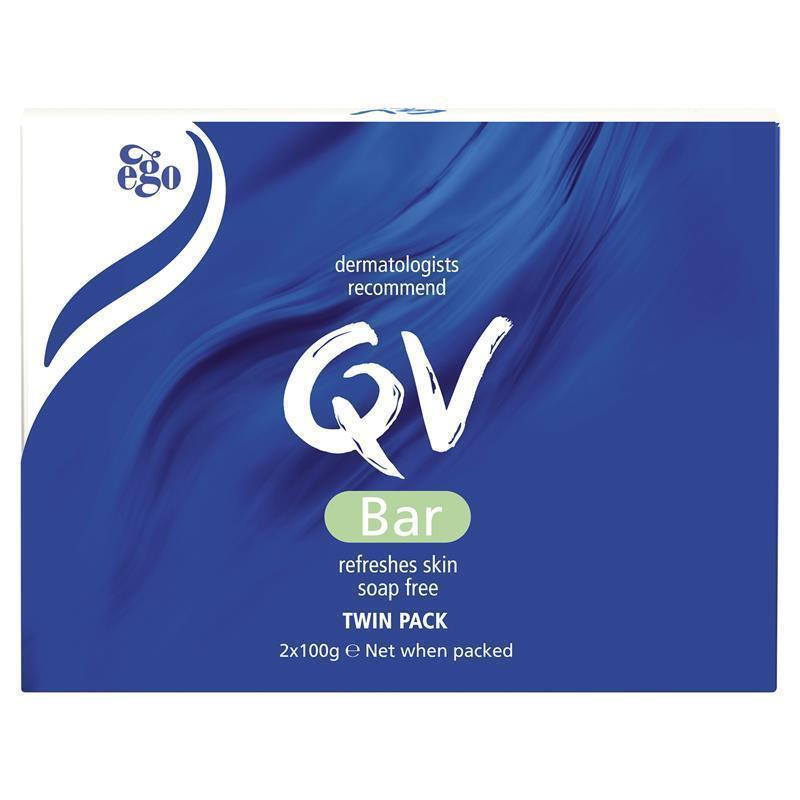 Thanh xà phòng rửa mặt QV Wash Cleansing Bar 100G gói đôi