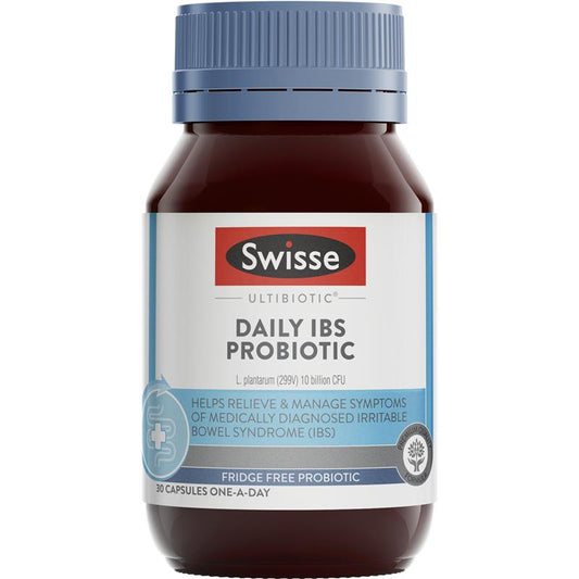 Swisse Ultibiotic 每日 IBS 益生菌 30 粒胶囊