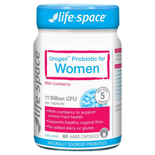Life-Space Urogen 女性益生菌 60 粒胶囊