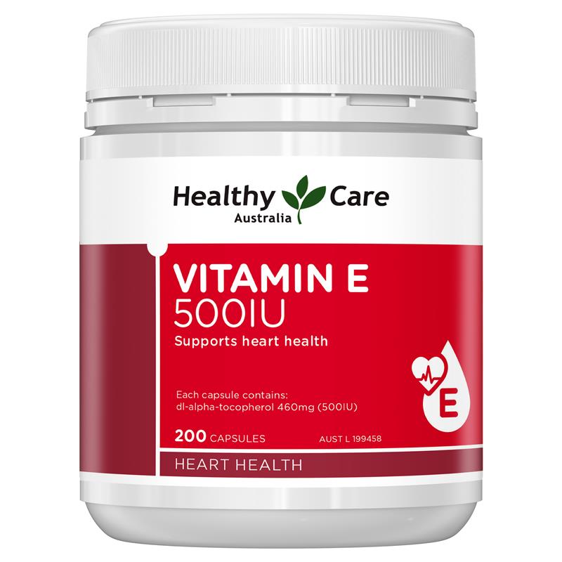 Vitamin E Healthy Care 500IU 200 Viên