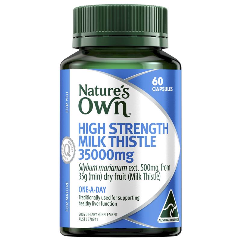 Cây kế sữa Nature's Own 35000mg 60 viên nang