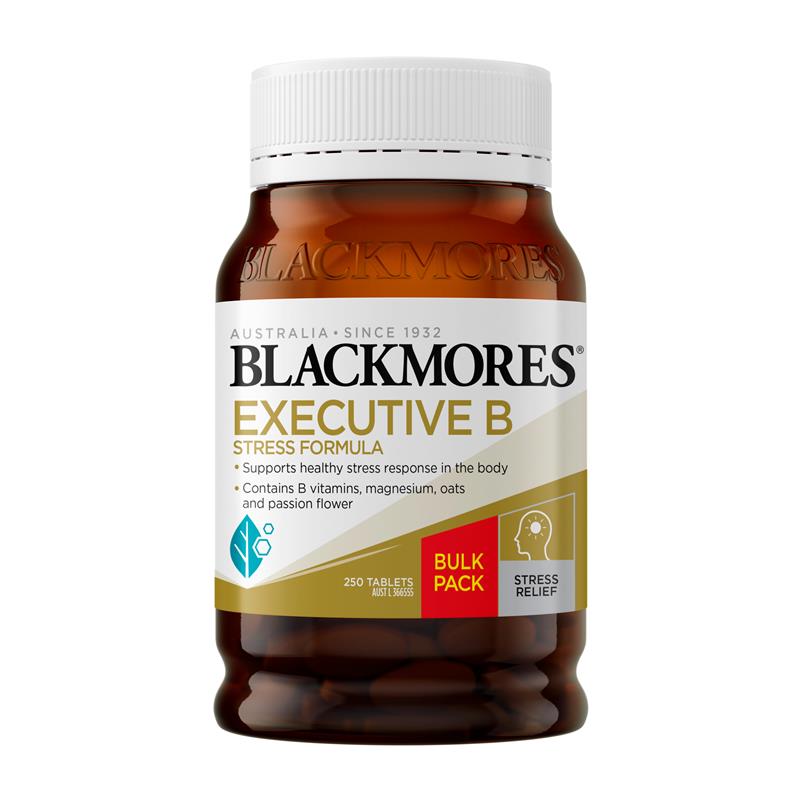 Blackmores Executive B Vitamin B Stress Support 250 Viên Gói Giá Trị