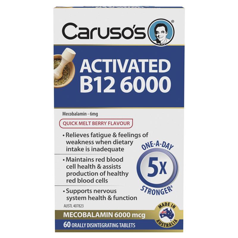 Caruso's 活性维生素B12 6000 60片