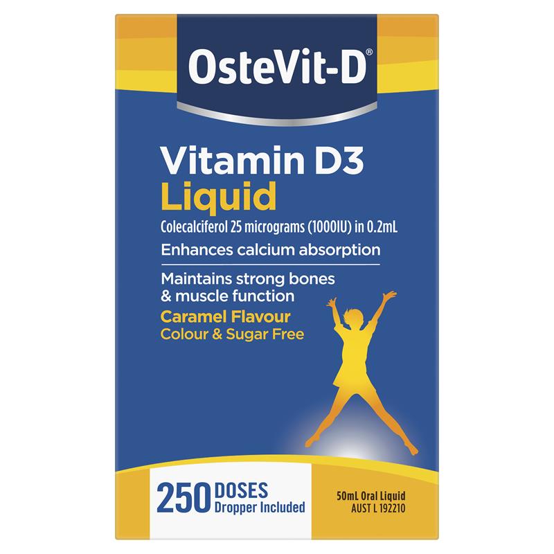 OsteVit-D Vitamin D3 Liquid 50ml