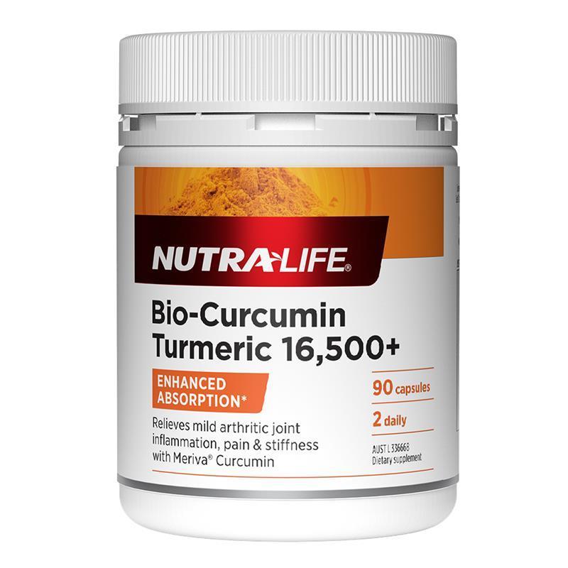 Nutra-Life Bio-Curcumin 16500+ 90 Capsules Exclusive Size