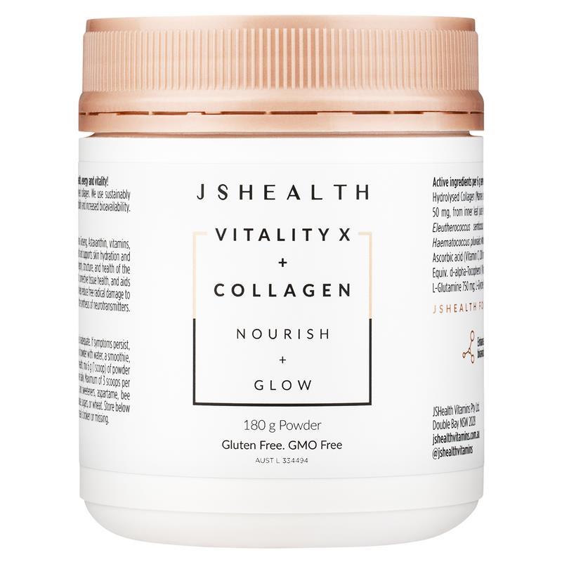JSHEALTH Vitality X + Collagen 180g