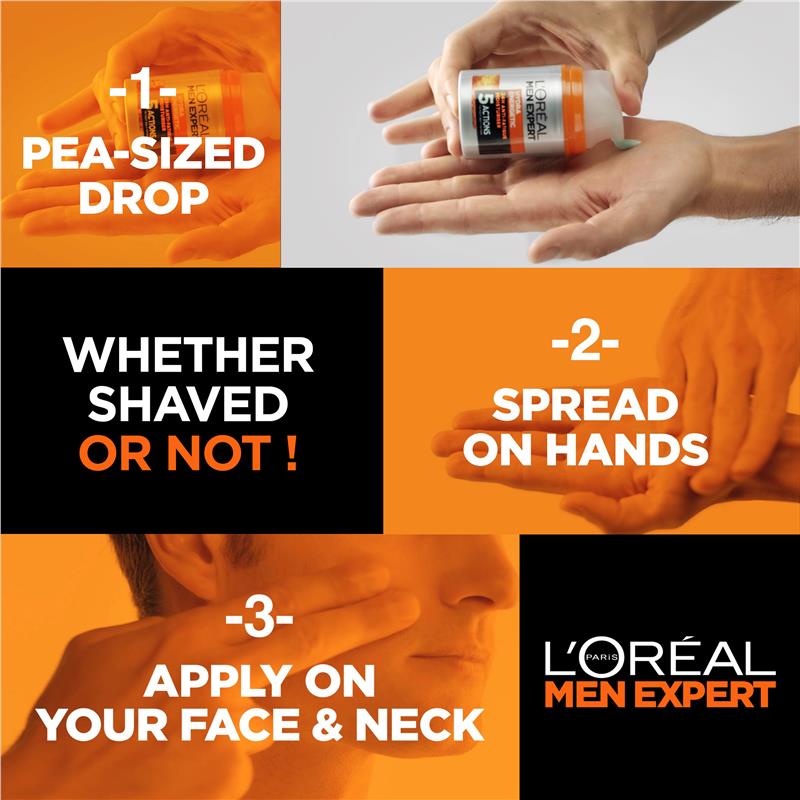 Kem dưỡng ẩm L'Oreal Men Expert Hydra Energetic SPF15 cho nam 50mL