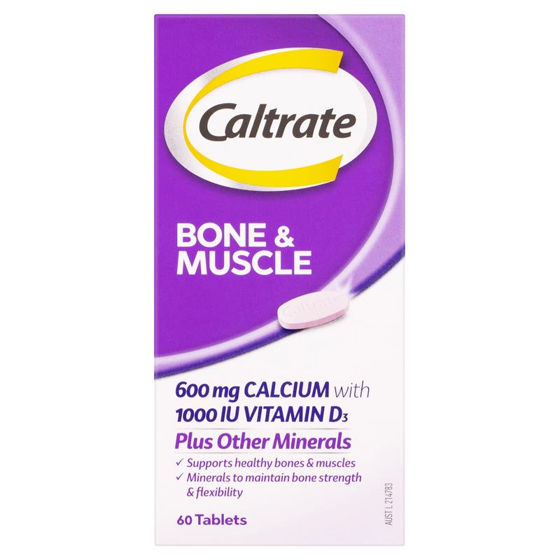 Caltrate Bone and Muscle 60 Tablets