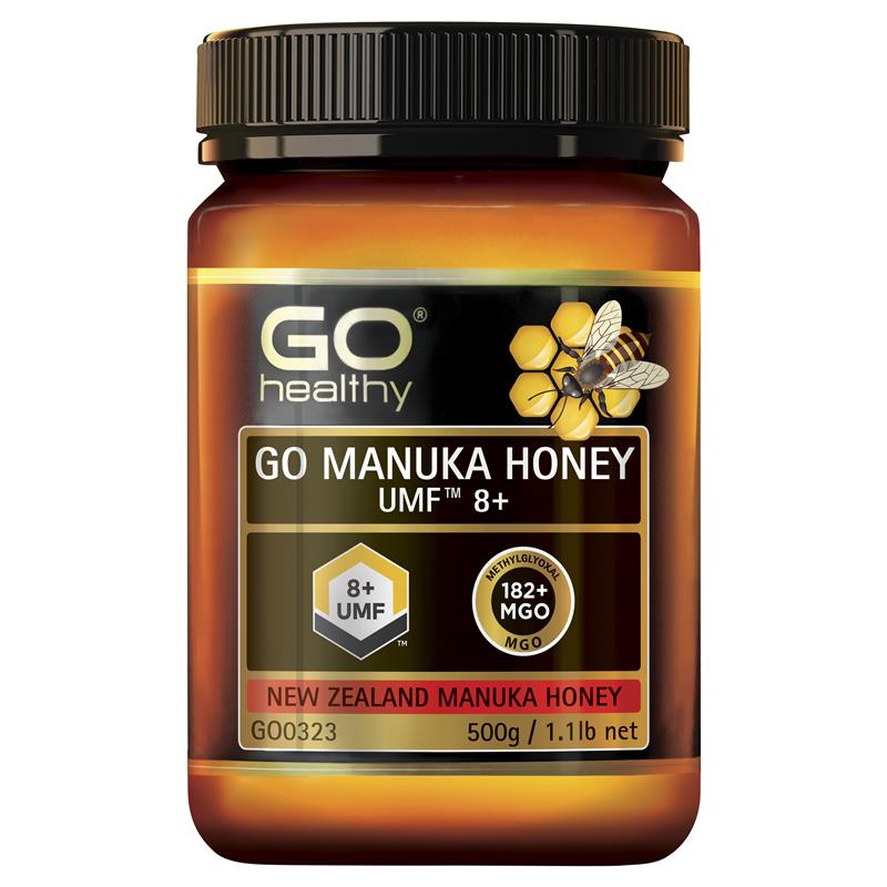 GO Healthy Manuka Honey UMF 8+ (MGO 180+) 500gm