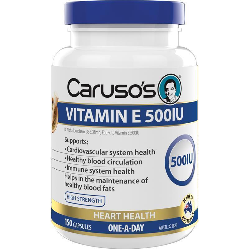 Caruso's 维生素 E 500IU 150 粒胶囊