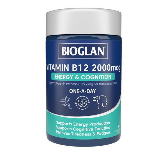Bioglan 维生素 B12 2000 微克 90 粒胶囊