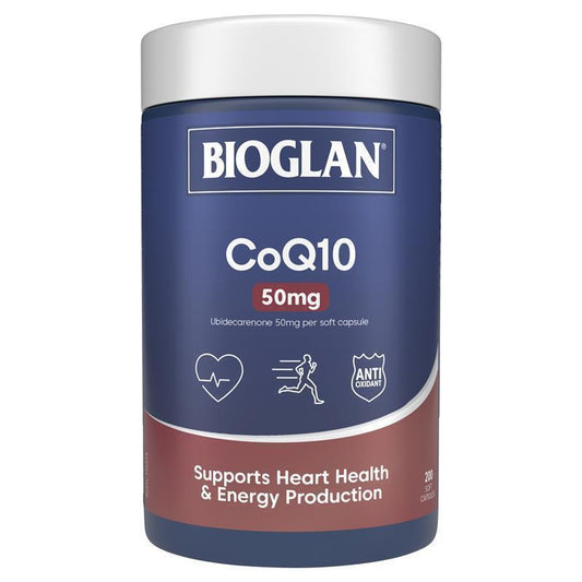 Bioglan 辅酶 Q10 50 毫克 200 粒胶囊