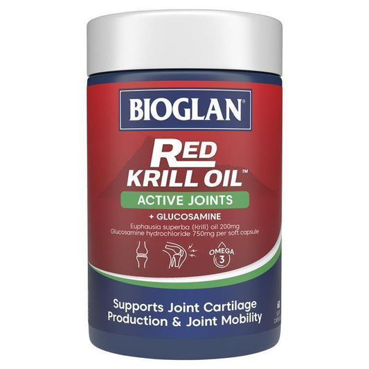 Bioglan 红磷虾油活性关节 60 粒软胶囊