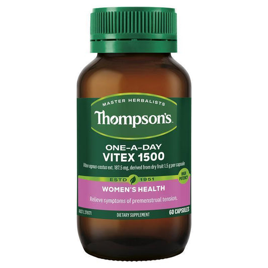 Thompsons 每日一片 Vitex 1500mg 60 粒胶囊