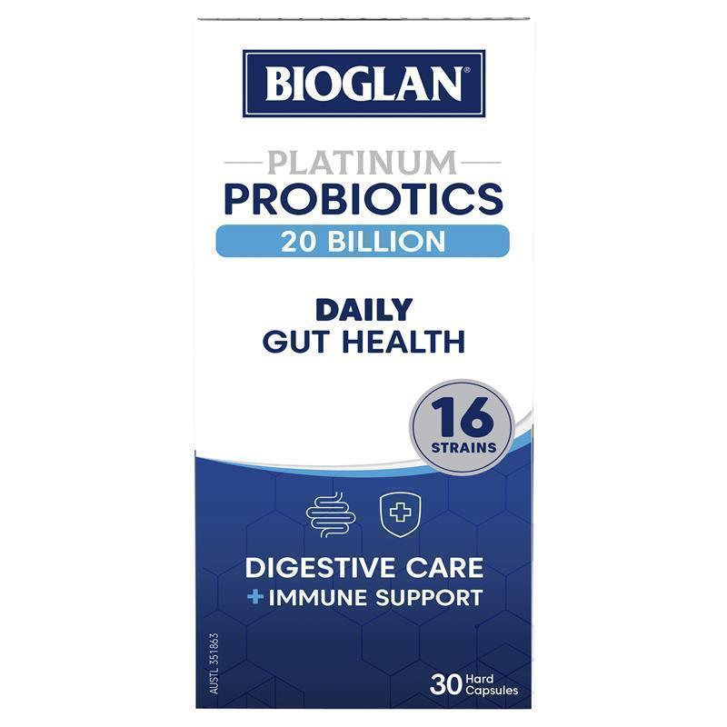 Bioglan Platinum Probiotic 20 tỷ 30 viên nang