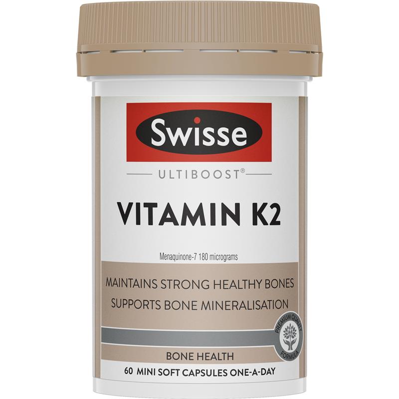 Swisse Ultiboost Vitamin K2 60 Viên Nang