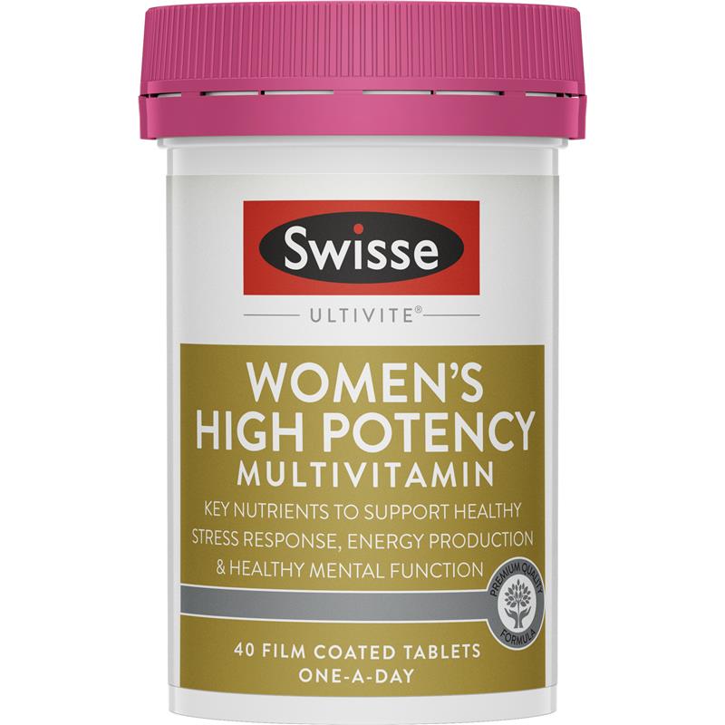 Swisse Women's Ultivite Power Multivitamin 40 Tablets