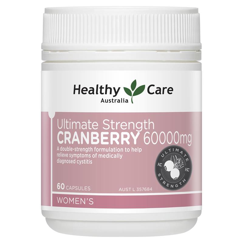 Healthy Care 强效蔓越莓胶囊 60000 毫克 60 粒