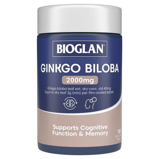Bioglan 银杏叶 2000 毫克 100 片