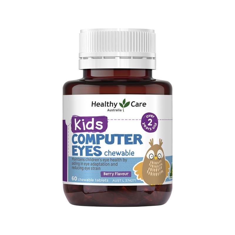 Healthy Care Kids Computer Eyes 60 viên nhai
