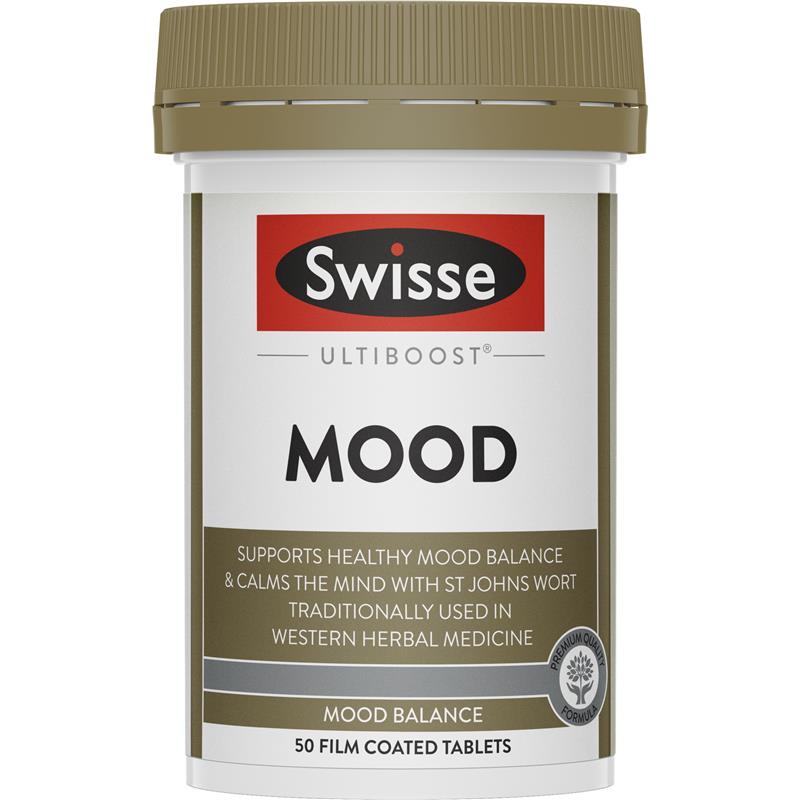 Viên uống Swisse Ultiboost Mood 50 viên