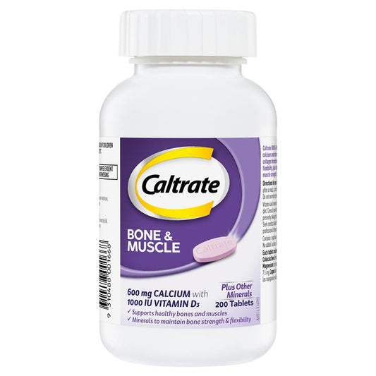 Caltrate 骨骼和肌肉健康 200 片 独家尺寸