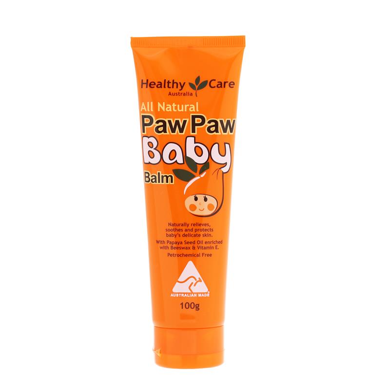 Kem dưỡng ẩm tự nhiên Paw Paw Baby Balm của Healthy Care 100g
