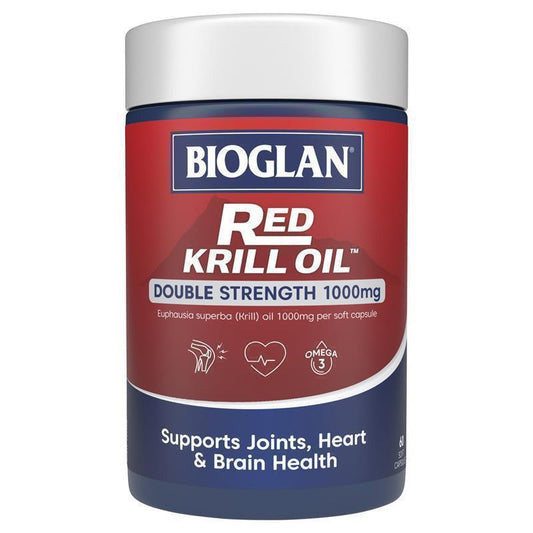 Bioglan 红磷虾油 1000 毫克 60 粒胶囊