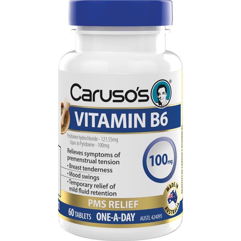 Caruso's 维生素 B6 100 毫克 60 片