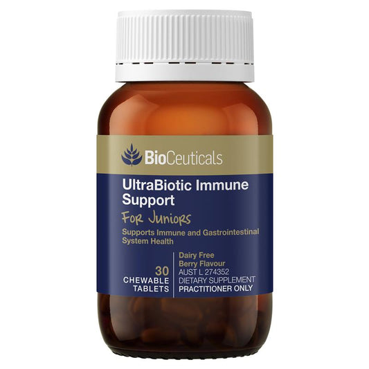 BioCeuticals UltraBiotic 青少年免疫支持咀嚼片 30 片