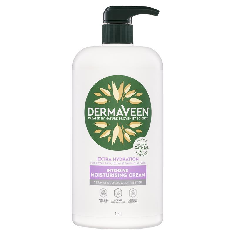 Kem dưỡng ẩm DermaVeen Intensive Extra Hydration 1kg