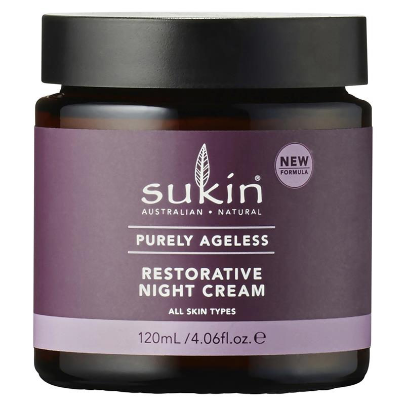 Kem dưỡng da ban đêm phục hồi da Sukin Purely Ageless 120ml