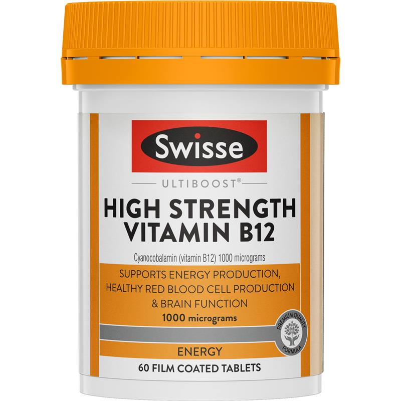 Swisse Vitamin B12 60 Viên