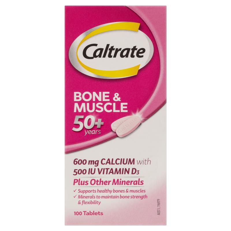 Caltrate Bone & Muscle 50+ 100 Viên