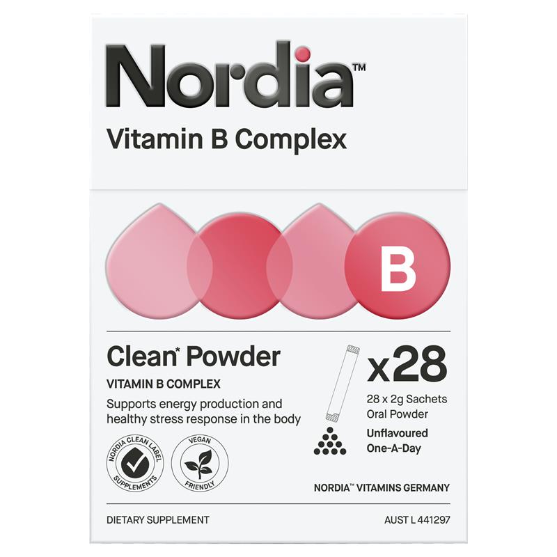 Bột Vitamin B tổng hợp Nordia 28 gói