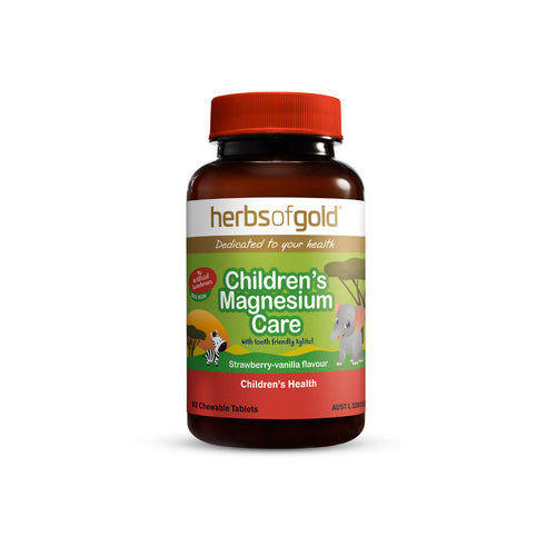 Herbs of Gold 儿童镁保健咀嚼片 60 片