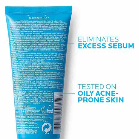 Mặt nạ thanh lọc chống mụn La Roche-Posay Effaclar 100ml