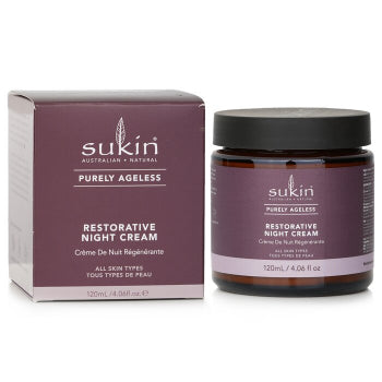 Kem dưỡng da ban đêm phục hồi da Sukin Purely Ageless 120ml