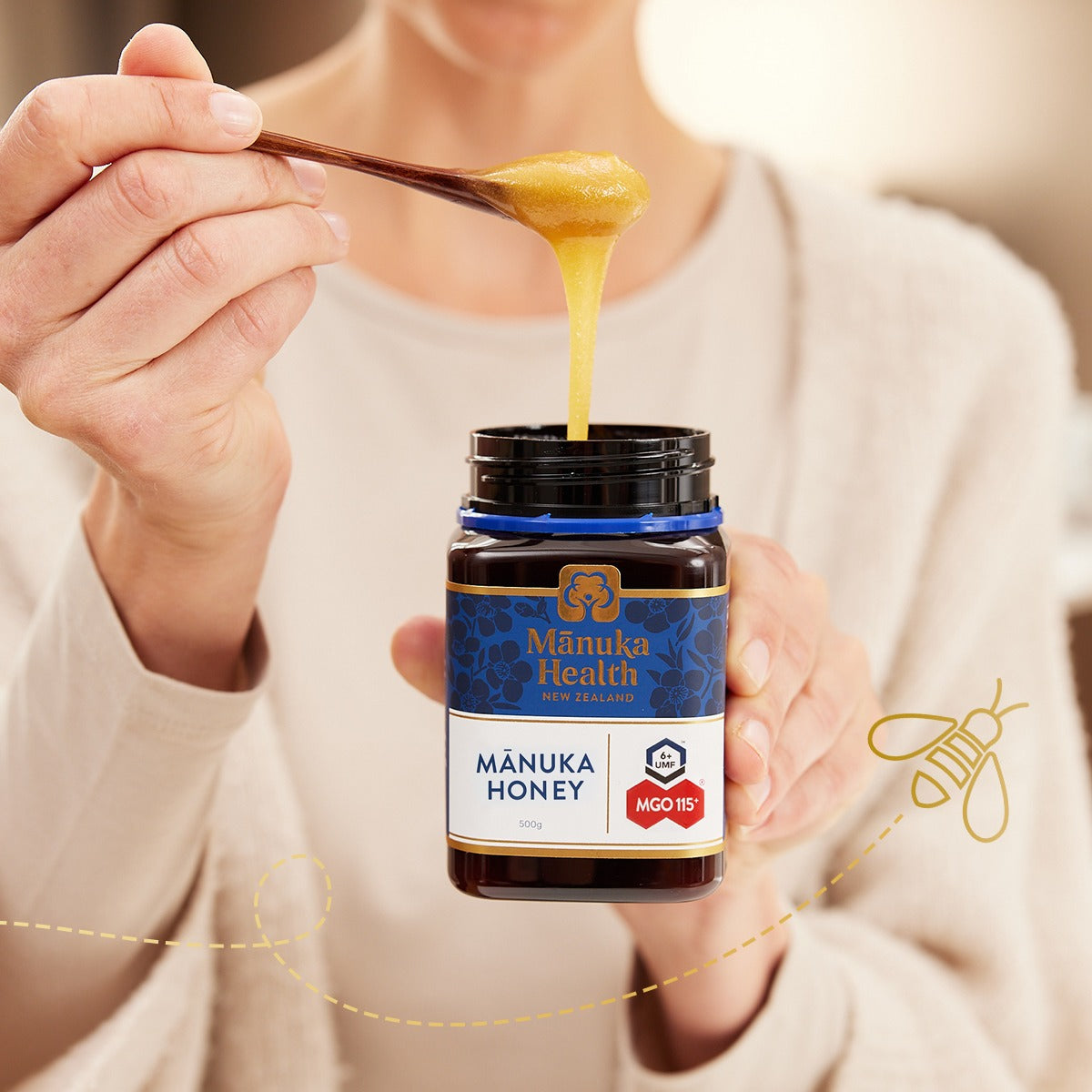 Manuka Health MGO115+ UMF6 Manuka Honey 500g