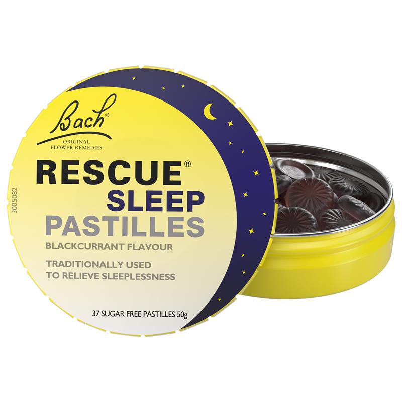 Viên ngậm hỗ trợ giấc ngủ Rescue Remedy Sleep Pastilles 50g