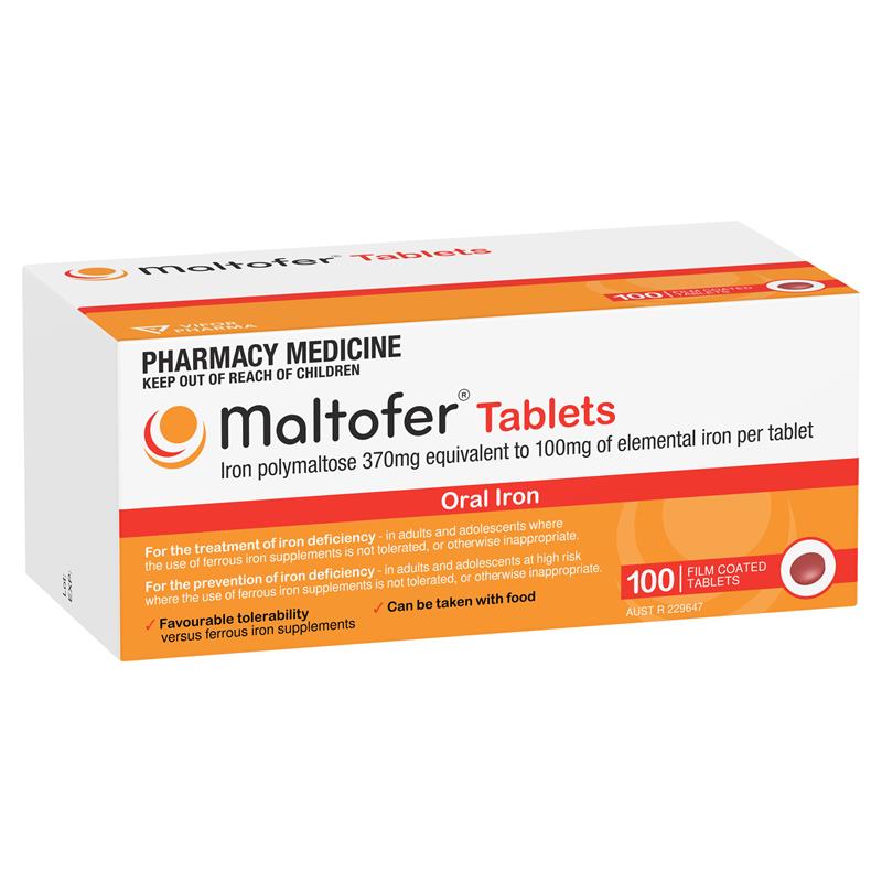 Maltofer Oral Iron 100mg 100 Viên