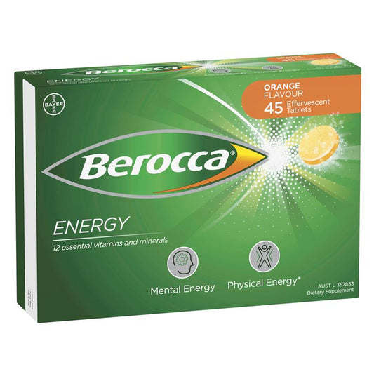 Berocca 能量橙味泡腾片 45 片
